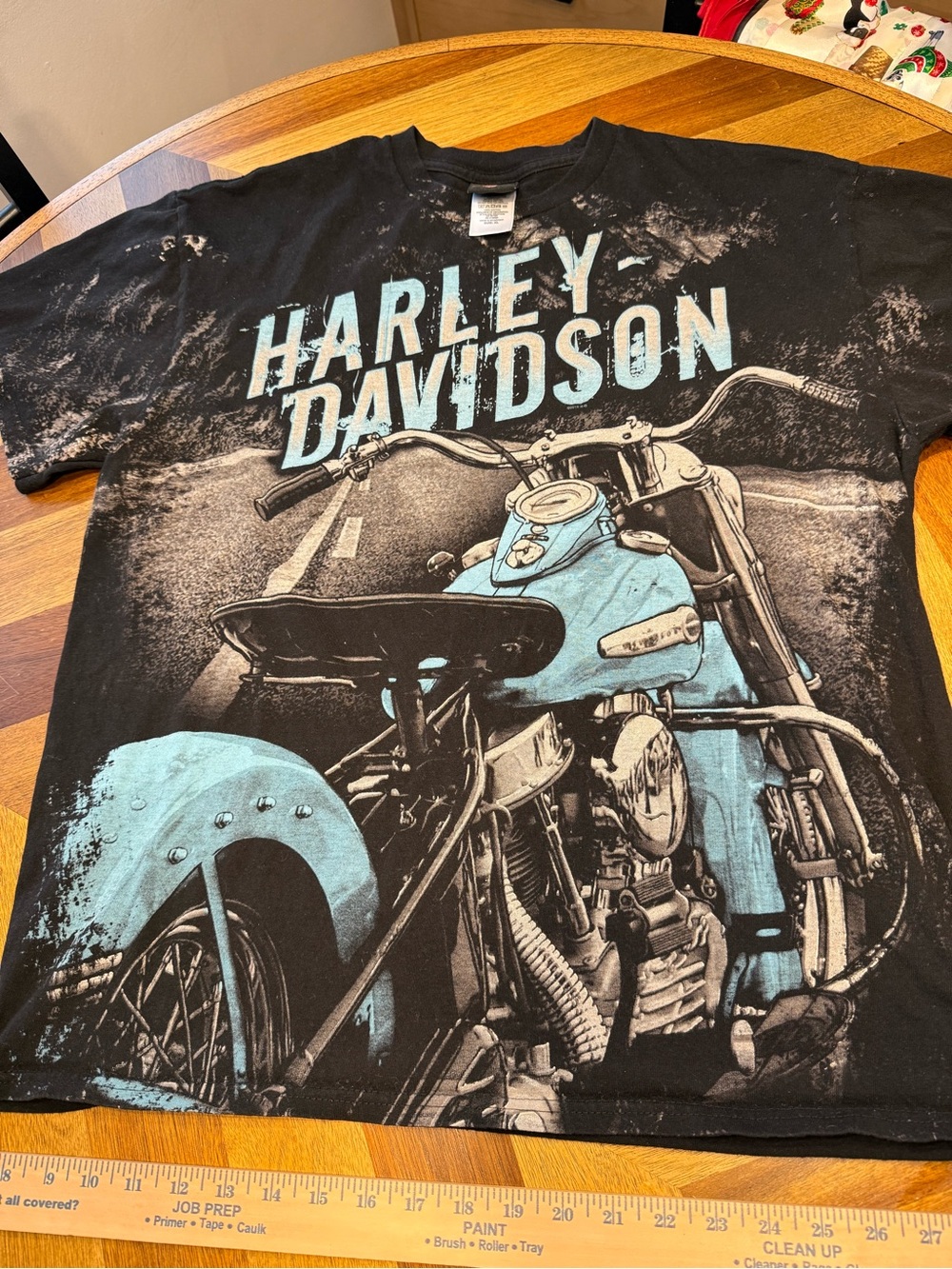 Harley Davidson Big Front Graphic T - Men’s Size XL Black